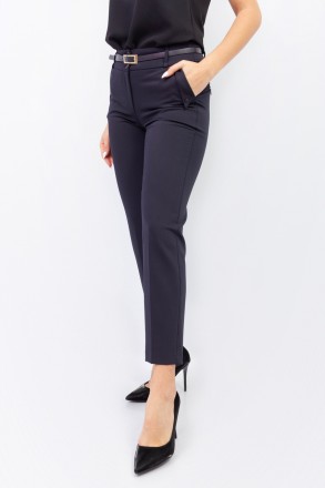 
Женские классические брюки Vivento
Классические женские брюки синего цвета, про. . фото 4