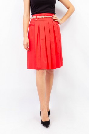 
Женская юбка Cu&Mu
Расклешенная юбка кораллового цвета, производство Турция. Тк. . фото 2