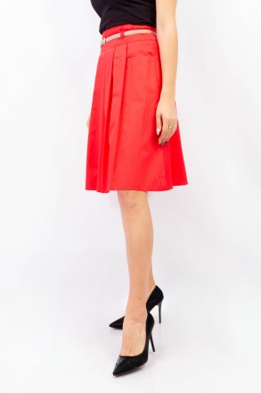 
Женская юбка Cu&Mu
Расклешенная юбка кораллового цвета, производство Турция. Тк. . фото 5