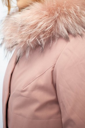 
Стильная женская куртка
Женская зимняя куртка-парка Grace оригинального розовог. . фото 6