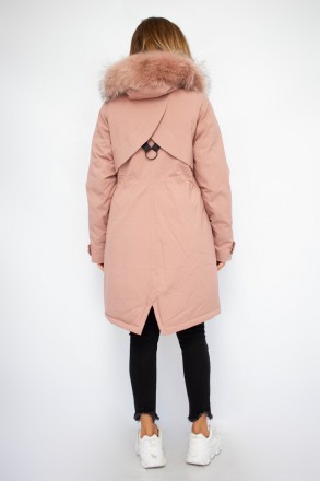 
Стильная женская куртка
Женская зимняя куртка-парка Grace оригинального розовог. . фото 5