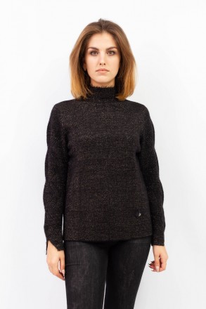 
Оригинальный свитер оверсайз черного цвета, производство Serianno Турция. Покро. . фото 2