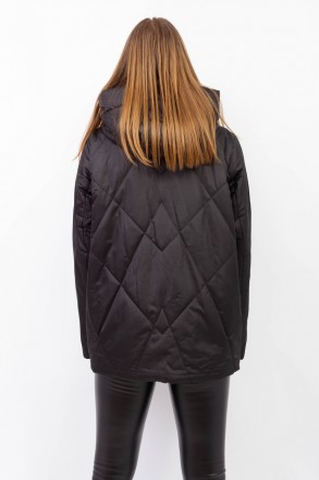 
Женская укороченная куртка
Легкая демисезонная куртка черного цвета, комбиниров. . фото 5