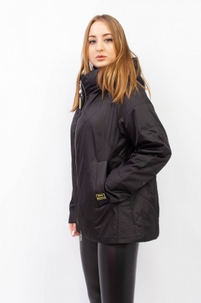 
Женская укороченная куртка
Легкая демисезонная куртка черного цвета, комбиниров. . фото 4