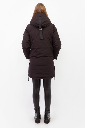 
Стильная женская куртка Olanmear
Зимняя куртка черного цвета. Куртка прямая, ру. . фото 6