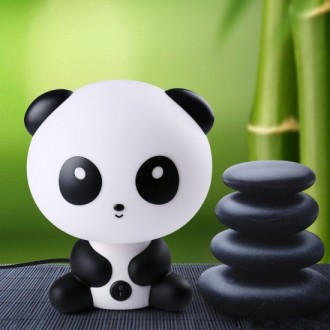 Светильник Панда- представляет собой сидящую панду. Вам достаточно прикоснуться . . фото 4
