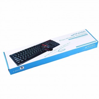 Беспроводная игровая клавиатура и мышь UKC HK-6500 Беспроводная игровая клавиату. . фото 3