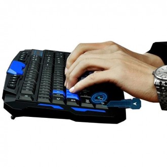 Беспроводная игровая клавиатура и мышь UKC HK-8100 Беспроводная игровая клавиату. . фото 8