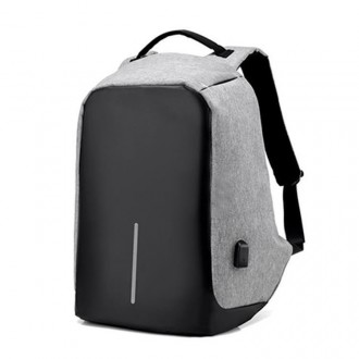 Рюкзак антивор Bobby Anti-theft Backpack USB GreyПожалуй; каждый владелец рюкзак. . фото 5
