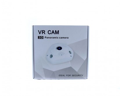 Панорамная камера видеонаблюдения потолочная MicroSD VR360 IPC CAMERA 1317VR WIF. . фото 10