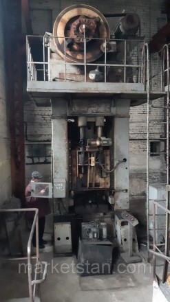 Пресс КГ5530 однокривошипный закрытый двойного действия. Київ. фото 1 Пресс КГ5530 однокривошипный закрытый двойного действия. Київ. фото 1