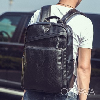 
Большой мужской рюкзак ПУ кожа
Характеристики:
Материал: Плотная и высококачест. . фото 1