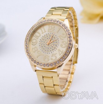 
Женские часы наручные Kanima Gold
 Характеристики:
Материал корпуса - метал;
Ма. . фото 1