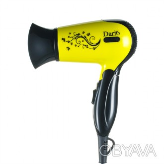 Фен Dario DHD9114 позволяет максимально быстро высушить волосы и сделать эффектн. . фото 1