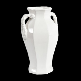 Красивая ваза белого цвета изготовлена из высококачественной керамики.
Ваза идеа. . фото 4