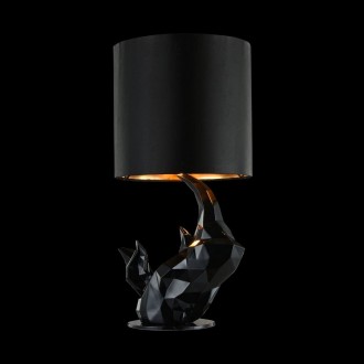 Корпус лампы из полирезина. Основание в виде носорога. Вытянутый абажур из ПВХ п. . фото 4