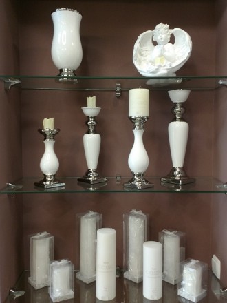 Элегантный подсвечник для свечей из благородной функциональной керамики, характе. . фото 4