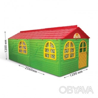 • Пластиковый домик от ТМ Doloni - это яркая, оригинальная и качественная игрушк. . фото 1