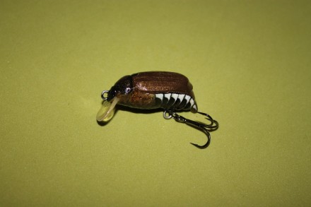 Майский жук крэнк плавающий, медленно тонущий и тонущий. вес 1,5 г.- 6 г. в зави. . фото 2