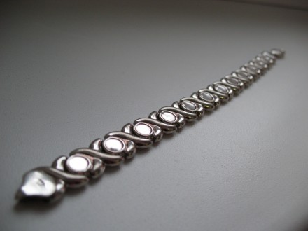 Серебро итальянское (имеются микропотёртости, это напыление), 925 проба, размер . . фото 9