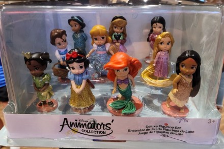 В набор входит 10 принцесс малышек: Белоснежка, Золушка, Аврора Спящая Красавица. . фото 4