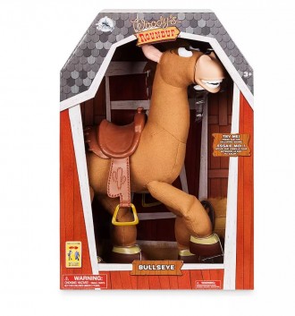 Большая лошадь Булзай .
Верный спутник ковбоя Вуди и Джесси.
- размер игрушки . . фото 4