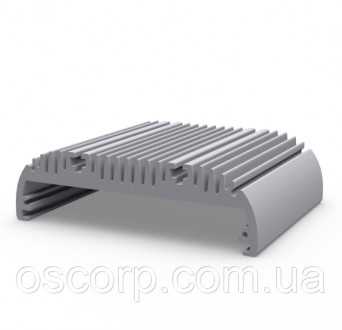 Радиаторный алюминиевый профиль используется в целях охлаждения электронных устр. . фото 4