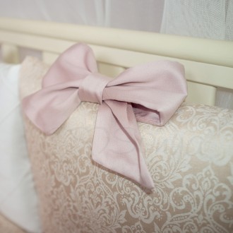 Комплект постельного белья в стандартную кроватку Elegance бежевый ТМ «Маленькая. . фото 7