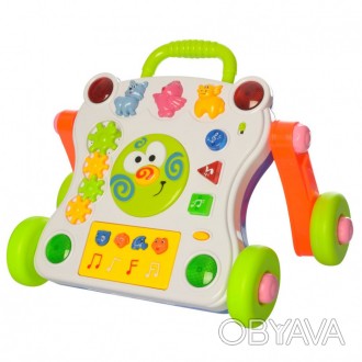Ходунки-каталка 668-50-58 - это универсальная игрушка, которая поможет малышу на. . фото 1