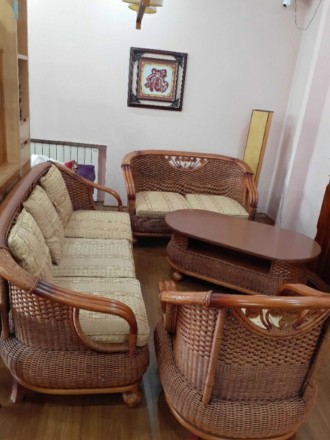 Продается мебель из ротанга в идеальном состоянии без дефектов дополнительные во. . фото 2