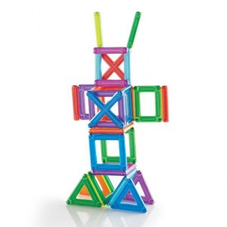 Магнитная игрушка-конструктор с легкой системой соединения элементов. Шесть уник. . фото 8