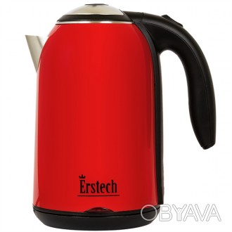 Электрический чайник Erstech EH-418 Red поможет приготовить горячие напитки как . . фото 1
