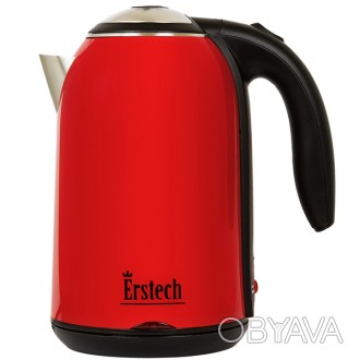 Электрический чайник Erstech EH-318Т Red Termopot поможет приготовить горячие на. . фото 1