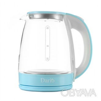 Электрический чайник Dario DR1802 поможет приготовить горячие напитки как дома, . . фото 1