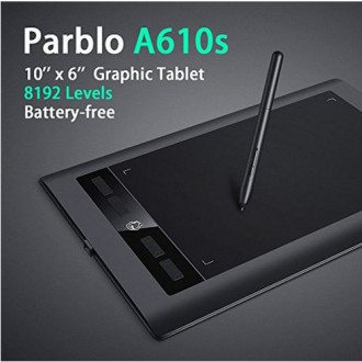Графический планшет Parblo A610s. Харьков. фото 1 Графический планшет Parblo A610s. Харьков. фото 1