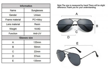 
Стильные солнцезащитные очки Aviator.
Тряпочка-микрофибра для протирки линз в п. . фото 8