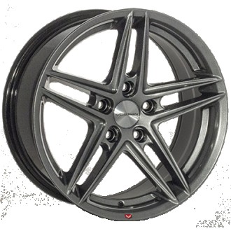 Диски литые R16 PCD5x112 на Skoda, Seat, Audi, VW, Mercedes, BMW ALLANTE T1067 B. . фото 2