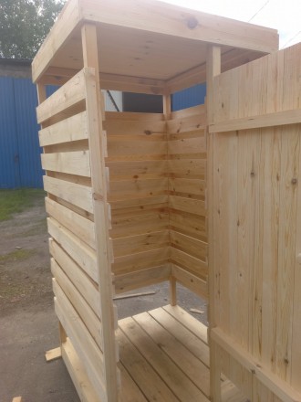 Купить дачный деревянный душ с тэн нагревателем во Владимире и области