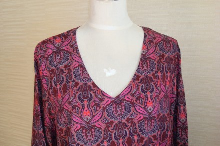 Красивая, легкая, воздушная женская удлиненная блуза из вискозы большого размера. . фото 4