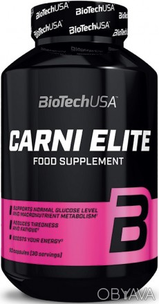  Описание Biotech USA Nutrition Carni Elite 90 Capsules В составе 8 активных вещ. . фото 1