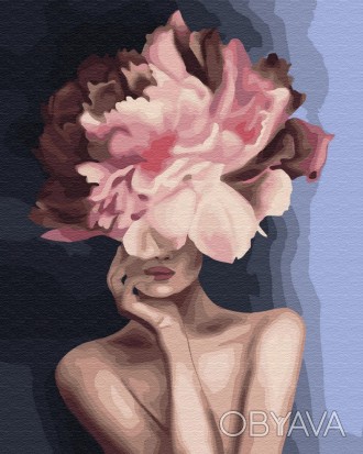 Картина по номерам Изящный цветок, 40x50см, cложность 3, УкраинаНабор «Рисование. . фото 1