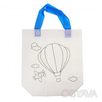 Детская сумка раскраска - простой и практичный набор для творчества. Сумка уже с. . фото 1