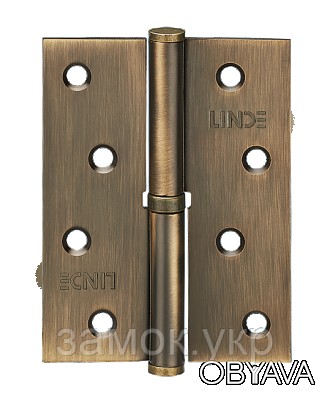Петля правая для межкомнатных дверей Linde H-100R MACC матовая бронза
 
Петля дв. . фото 1