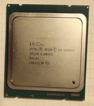 Процессор: INTEL XEON E5-2660V2/2,2GHz/25M/LGA2011 - в наличии 1 шт.
Спецификац. . фото 2