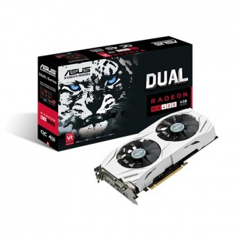 Видеокарта ASUS Radeon DUAL-RX480-O4G/GDDR5. Берегово. фото 1 Видеокарта ASUS Radeon DUAL-RX480-O4G/GDDR5. Берегово. фото 1