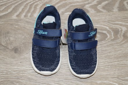 Модные синие кроссовки для мальчика. Легкие и комфортные, отлично подойдут для п. . фото 5