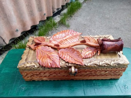 Шкатулка ручной работы с декором роза оригиналткюная ,изготовленная из дерева со. . фото 10