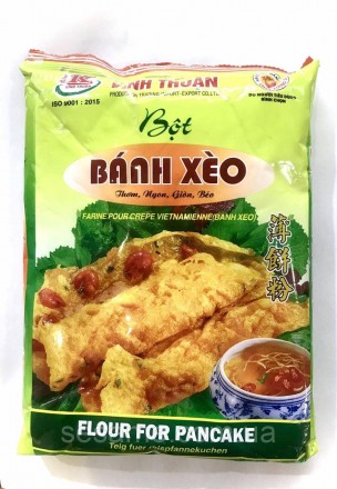 Борошно рисова для млинчиків Bột bánh xèo xanh Vĩnh Thuận 400грамм (В'єтнам). Харків. фото 1 Борошно рисова для млинчиків Bột bánh xèo xanh Vĩnh Thuận 400грамм (В'єтнам). Харків. фото 1