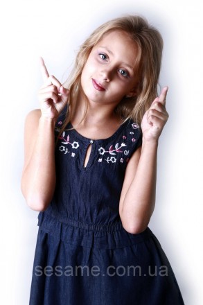 Детский джинсовый сарафан для девочки US. POLO ASSN.
Ткань : коттон
Размеры:
 8 . . фото 3