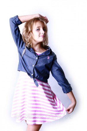 Детский сарафан и рубашка pink, US. POLO ASSN.
Ткань : трикотаж, коттон
Размеры:. . фото 4